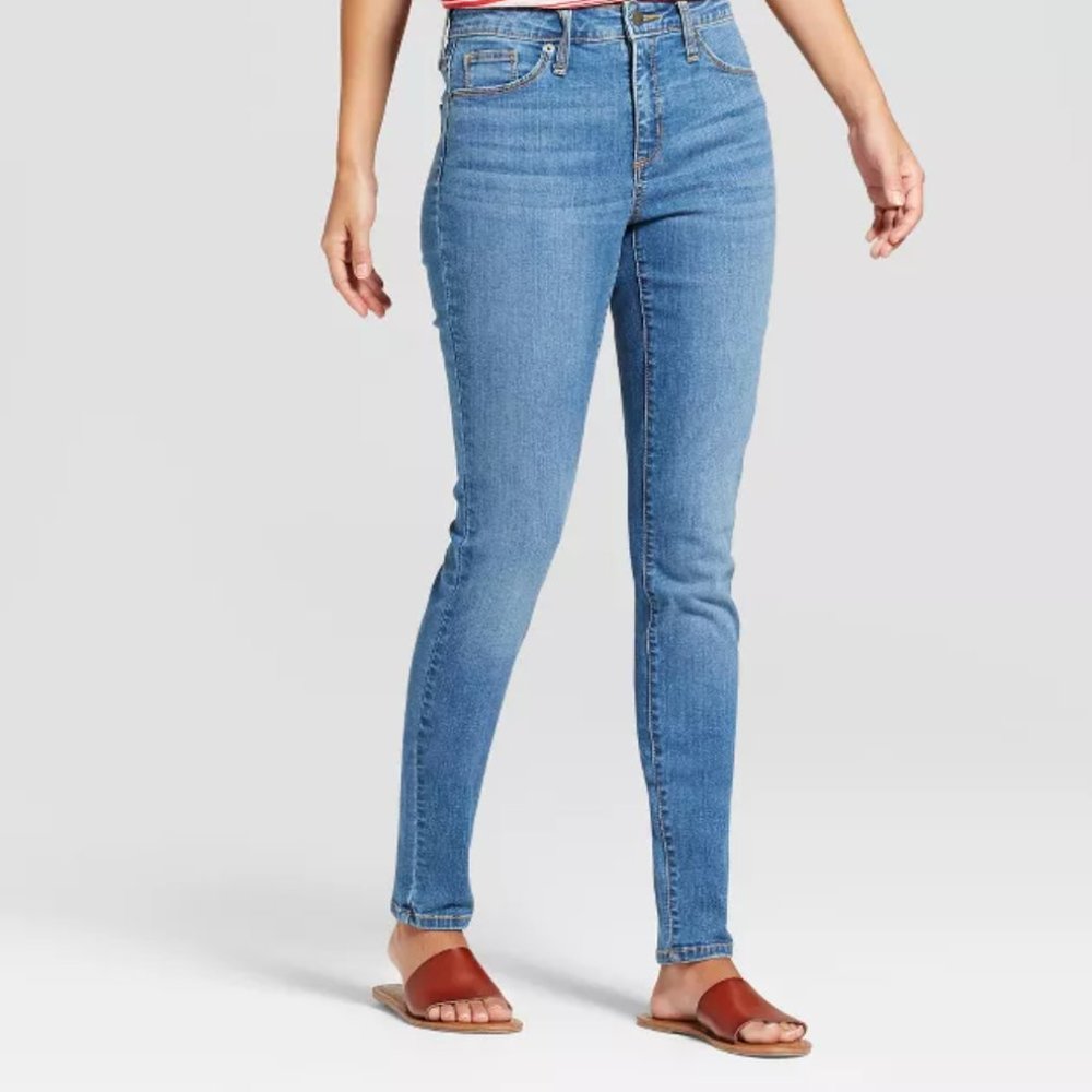 High Rise Skinny Jeans